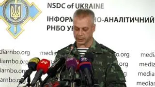 Andriy Lysenko. Ukraine Crisis Media Center, 22nd of September 2014