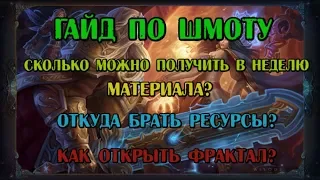 ALLODS REVELATION 7.0 ГАЙД ПО КРАФТУ ШМОТА