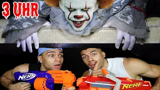 MACHE NIEMALS EIN NERF BATTLE UM 3 UHR NACHTS !!! | Kelvin und Marvin