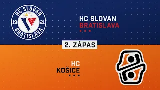 2.zápas semifinále HC Slovan Bratislava - HC Košice HIGHLIGHTS