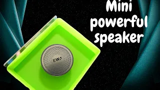 Unboxing the EWA A109 Mini Speaker Review