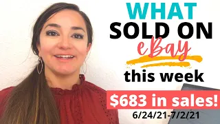 What Sold on eBay - Flipping Used Clothes Sales from June 24 - July 1