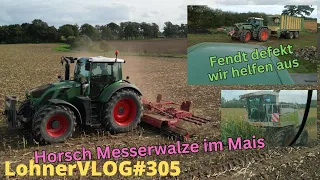 LohnerVLOG#305 Horsch Cultro und Fendt 724 in der Maisstoppel I Vario 924 defekt I Claas Jaguar 840