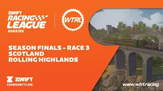 Zwift Racing League | WTRL 2022/23 Finals Race 3 Europe Cup