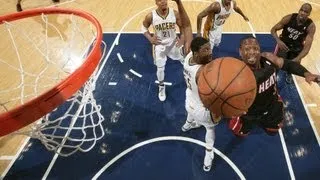 Wade slices through the Pacers D!