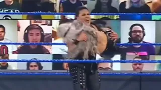 Tamina's New Finisher Compilation-Swinging Side Slam