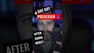 SHE GOT POSSESSED BY A DEMON AFTER GOING HERE!!! #possessed #youtubeshorts #subscribe