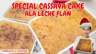 CASSAVA CAKE PANG NEGOSYO RECIPE | CREAMY AT MALAMBOT KAHIT ILAGAY SA REF | TIPID TIPS ATBP.