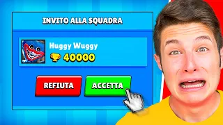 RICEVO L'INVITO DA *HUGGY WUGGY* di POPPY PLAYTIME su BRAWL STARS!!😱