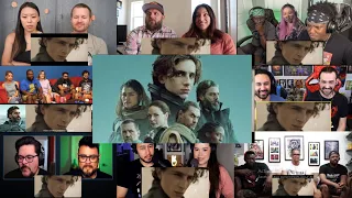 Dune Main Trailer Reaction Mashup