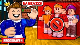 BANEO A TODAS LAS PERSONAS QUE ENTRAN A MI CASA en BROOKHAVEN! 🤣🏡 - Roblox YoSoyLoki