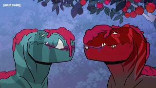 Fang and Red Share a Meal | Genndy Tartakovsky's Primal | adult swim
