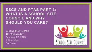SSCs and PTAs Part 1: What is a School Site Council and Why Should You Care?