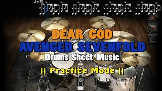 Avenged Sevenfold - Dear God | Drums Sheet Music (With Download)