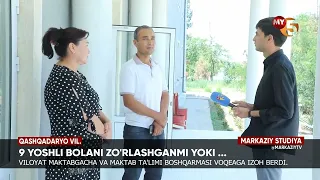 9 yoshli bolani zoʻrlashganmi yoki...