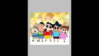 When shinchan and his friends wear indian outfits // Shinchan // transformation // Daag Tene