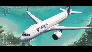 Desvendando Paraísos Aéreos: Voo Simulado entre Bora Bora e Papeete - A320 Flight Simulator 2020