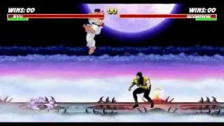 Scorpion Vs Ryu MK vs SF