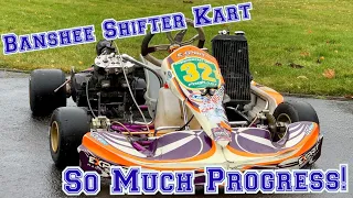 Tons of Progress on My Epic Banshee Shifter Kart! Part 4