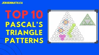 Top 10 Patterns in PASCAL'S TRIANGLE
