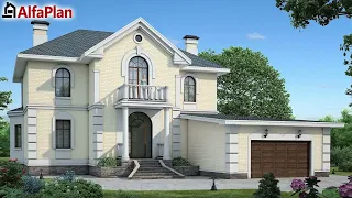 Дом по проекту в классическом стиле , русская усадьба 78В "Петровское барокко"