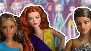 My new Barbie Looks dolls! :) unboxing and review