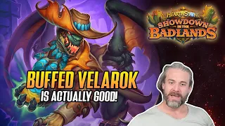 (Hearthstone) Buffed Velarok Is ACTUALLY Good! Tesscavate Rogue