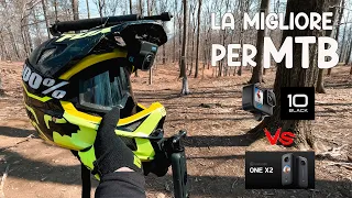 La migliore per MTB GoPro10 Max Lens vs Insta360x2  2022