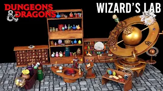 Wizard Lab and Orrery! DIY Crafting for Dungeons and Dragons