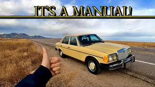 The Mercedes 240 is the slowest, yet best car you'll ever own. Here's why!