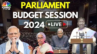 Parliament Budget Session 2024  LIVE | President Murmu Address | Rajya Sabha |  PM Modi Live | N18L