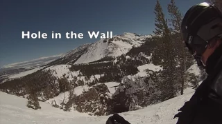 3 Powder Runs and Hole in the Wall - Mammoth Mountain 2017