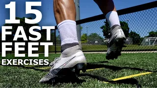 15 Fast Footwork Exercises | Increase Your Foot Speed & Coordination With These Fast Feet Drills