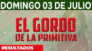 Resultado del sorteo El Gordo de la Primitiva del Domingo 3 de Julio del 2022.