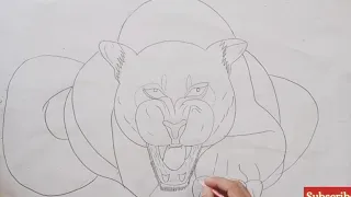 How To Draw A Tiger(cheetah) | Easy Step By Step | Tiger Drawing