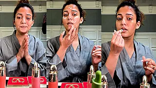 Nayanthara 1st time makeup video | Skin care & Makeup tips from Lady Superstar - GRWN
