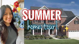 ✨New✨ SUMMER HOME TOUR 2021 | SUMMER 2021 DECORATING INSPIRATION | VINTAGE FARMHOUSE HOME TOUR