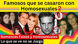 Famosos que se casaron con Homosexuales 2