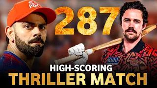 RCB vs SRH 2024 Highlights : High-Scoring Thriller Match | RCB OUT of Playoffs | Highest Score 287