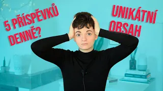 Opravdu musíte přidávat příspěvky každý den? A co unikátní obsah?