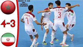 Morocco 4 - 3 Iran - Final Continental Championship - 16/09/2022