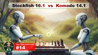 Stockfish vs Komodo (game #2) | Super Chess Engine Battle