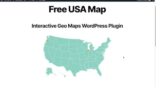 USA Map for WordPress - Free Interactive Geo Maps Plugin