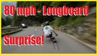 Longboard Skater at 80 MPH - World's Fastest Skateboard 🤸‍♂️