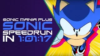 Sonic Mania Plus - Solo Sonic Good Ending - Benchmark Speedrun in 1:01:17