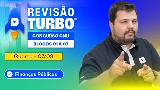 🚀 REVISÃO TURBO para APROVAR no CNU | Conhecimentos Gerais – Blocos 1 a 7 | QUARTA-FEIRA