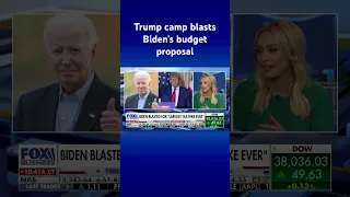 Trump campaign takes aim at Biden’s ‘largest tax hike ever’ #shorts