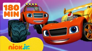 Blaze y los Monster Machines | Las mejores actualizaciones y transformaciones de vehículos | Nick Jr