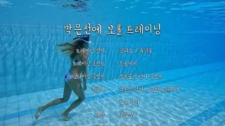 막은선의 보홀 2주 트레이닝