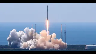 스페이스X CRS-7 팰컨9 로켓 공중폭발 영상